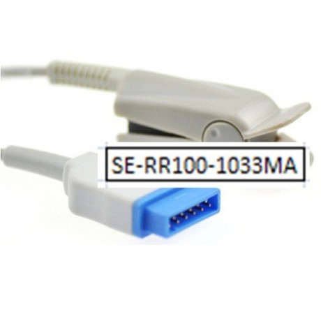 Sensor SPO2 dedo pediátrico, GE, 11 Pin, Clip, Tecnología Masimo