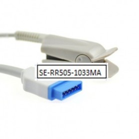 Sensor SPO2 dedo adulto, GE, 11 Pin, Clip, Tecnología Masimo