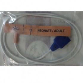 Sensor SPO2 Desechable Adulto/Neonatal, DB9 (9 Pin), compatible con tecnología nellcor oximax